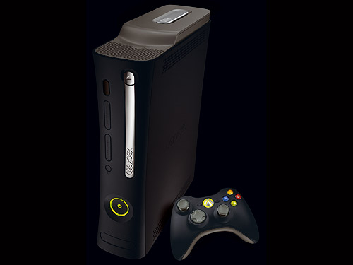 Black Xbox 360 Promotional Shot Black Xbox 360 Promotional Shot