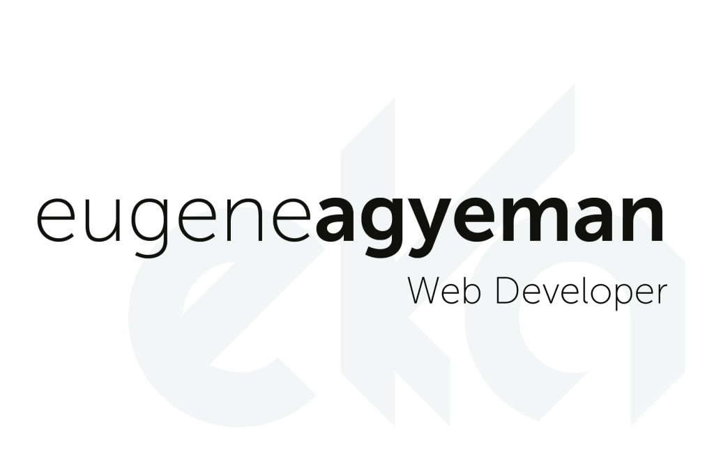 Eugene Agyeman Branding