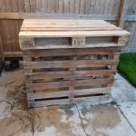 DIY Tiki Bar made from pallets