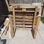 DIY Tiki Bar made from pallets