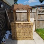 DIY Tiki Bar made from pallets