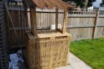 DIY Tiki Bar made from pallets