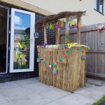 DIY Tiki Bar made from pallets